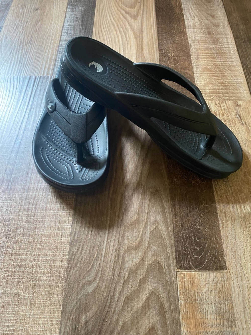 Men's/ Women's Black Comfort Flip Flop Sandals